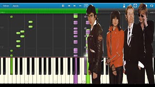 The Pretenders  Dont Get Me Wrong  Piano Tutorial [upl. by Aihsoek813]