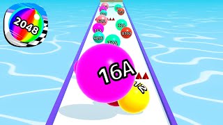 Ball Run 2048  All Levels Gameplay Android iOS  Levels 2050 [upl. by Angeline]