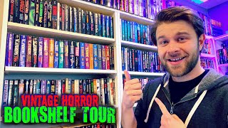 Vintage Horror BOOKSHELF TOUR Pt 1  2021 [upl. by Mizuki287]