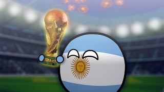 Countryballs  Argentina won the 2022 World Cup [upl. by Eusoj856]