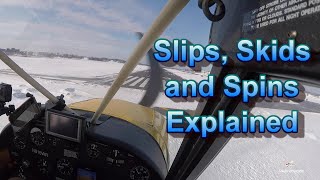 Slips Skids and Spins Explained [upl. by Wylde]