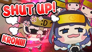 Mumei BURSTS OUT into RAGE at Kronii being condescending 【THE GETTING OVER IT TRIALS】 [upl. by Ydda]