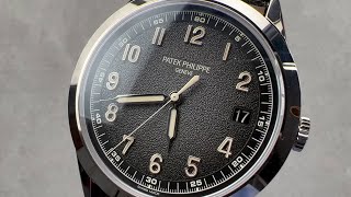 2022 Patek Philippe Calatrava Charcoal Dial 5226G001 Patek Philippe Watch Review [upl. by Baynebridge]