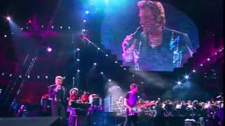 JOHNNY HALLYDAY  Que je taime live symphonique 1998 Stade de France [upl. by Aihtnys]