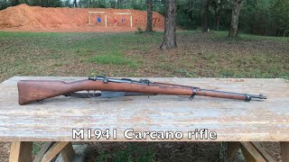 Shooting the 1941 Carcano rifle in 65×52mm [upl. by Rotsen]