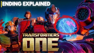 TRANSFORMERS ONE Ending Explained  TRANSFORMERS ONE Post credit scene [upl. by Straub]