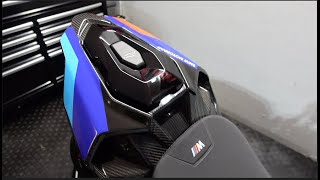 I installed an Ilmberger Carbon rear tail section on my BMW M1000R Competition BMWM1000R [upl. by Atnovart]