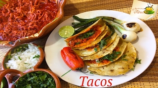 Tacos de carne deshebrada  La receta de la abuelita 🌮 🇲🇽 ❤️ [upl. by Dlaner]