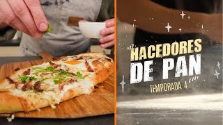 Recetas 13c  Khachapuri Pan relleno de quesos y más  Hacedores de Pan [upl. by Assillem]