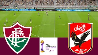 Fluminense vs Al Ahly Semi Final Club World Cup 2023  Video Game Simulation PES 2021 [upl. by Alurta]