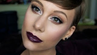 Glowing Skin Vampy Lip Makeup Tutorial [upl. by Nicolella258]