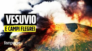 I Campi Flegrei non c’entrano nulla col Vesuvio differenze e rischio eruzione [upl. by Anifur]