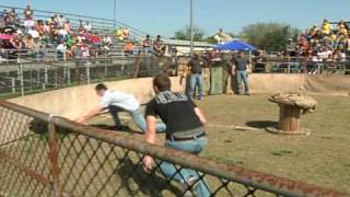 2010 Wild Hog WrestlingCatching Championships  Alex H and Chris M [upl. by Barber]