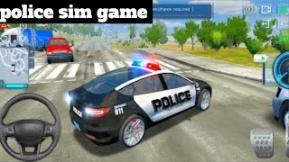 police sim 2022 cop simulator gameplay  police 🚔 sim cop simulator 2022🔥 [upl. by Greenes930]