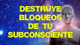 DESTRUYE BLOQUEOS INCONSCIENTES NEGATIVIDAD Y LIMPIA TODO TU SER  BINAURAL CON CUENCOS DE CUARZO [upl. by Sicard]