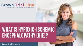 What is HypoxicIschemic Encephalopathy HIE [upl. by Lisabeth]