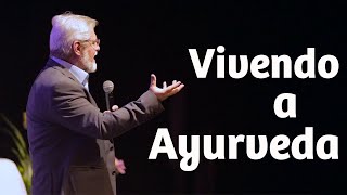 Palestra quotVivendo a Ayurvedaquot com Dr Ruguê [upl. by Nwadrebma438]