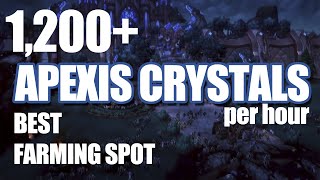 1200 Apexis Crystals Per Hour Farm Spot for Farming Apexis Crystals [upl. by Maurice]