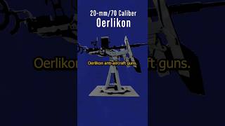 20mm Oerlikon Antiaircraft Gun [upl. by Macswan]