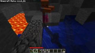 Lets Play Minecraft  Part 12  a happy banana [upl. by Elana]