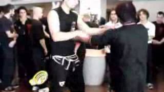 Wing Tsun Seminario Livorno 2007 Mario 12° vs 4° Tg Leung Tingflv [upl. by Nairbo]