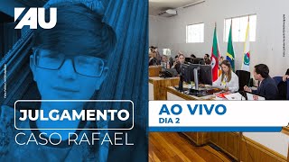 AO VIVO  Acompanhe a transmissão do segundo dia de júri do caso Rafael [upl. by Einnad]