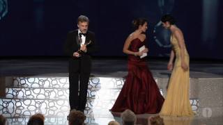 Christoph Waltz Wins Supporting Actor 2010 Oscars [upl. by Engamrahc746]