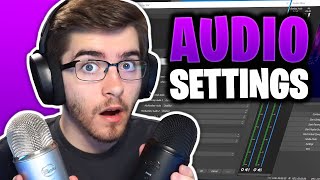 BEST OBS Audio Settings For Streaming amp Recording 2021 [upl. by Goldin]