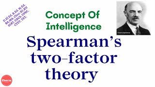 Spearman’s twofactor theory [upl. by Connolly]