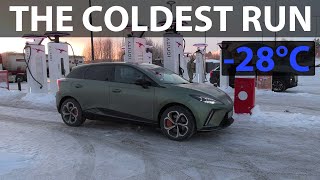 MG4 XPower 1000 km challenge in extreme cold weather [upl. by Mccoy766]