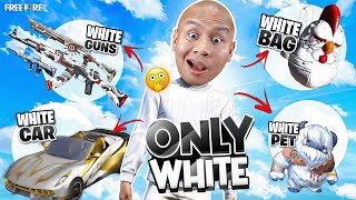 Free Fire But Only White in Solo Vs Squad 😱 Tonde Gamer [upl. by Eelame]