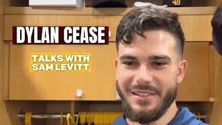 Padres pitcher Dylan Cease on his cats painting first start as a Padre and more [upl. by Havelock205]