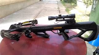 Vale Hunter  Arbalet POELANG Guillotine X Black 185lb 400fps [upl. by Hamid]