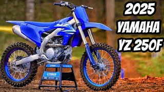 2025 YAMAHA YZ250F GETS NEW UPDATE [upl. by Yelrehs]