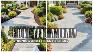 Boost Curb Appeal with These Front Yard Walkway Tips [upl. by Caraviello267]