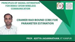 Cramer Rao Bound CRB for Parameter Estimation [upl. by Thekla]