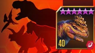 RAJASTEGA Vs 9 OPPONENTS  Jurassic World The Game [upl. by Anders561]