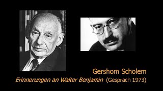 Gershom Scholem  Erinnerungen an Walter Benjamin 1973 [upl. by Adrahs]