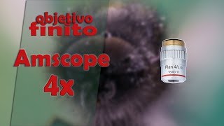 Objetivo AMSCOPE 4x ¿El mejor objetivo para Macro Extremo [upl. by Kermit]