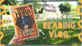 Golden Fool A Picnic amp An Injury 😬  READING VLOG 152  2021 [upl. by Notfol]