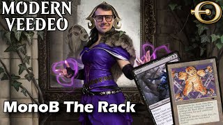 MonoBlack The Rack goes 100 in Modern Challenge  MTGO [upl. by Mia]