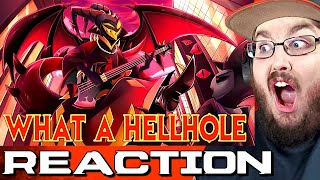 SINNER ADAM SONG  What a Hellhole  Hazbin Hotel Animatic【Song By MilkyyMelodies‬】REACTION [upl. by Nais]