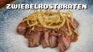 Schwäbischer ZWIEBELROSTBRATEN  traditionelles REZEPT mit KNUSPRIGEN ZWIEBELN  BBQVideo  0815BBQ [upl. by Yuht]