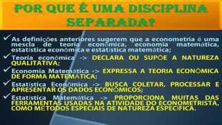 🔴Curso Básico de Econometria  Introdução [upl. by Vincenty]