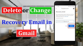 How to Change or Delete Recovery Email in Gmail [upl. by Lanti]