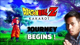 Playing Dragon Ball Z Kakarot for First Time  Part 1  Epic Fight with Raditz [upl. by Yssor945]