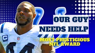 Indianapolis Colts Zaire Franklin is NOMINEE for Walter Payton Man of the Year [upl. by Alakam]