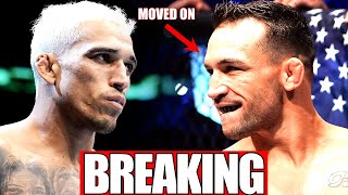 WTF Michael Chandler MOVES ON from Conor McGregor Charles Oliveira vs Michael Chandler 2 [upl. by Craner]