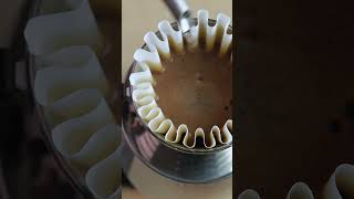 Kalita Wave Pour Over kalita pourover pourovercoffee coffee youtubeshorts [upl. by Ecila]