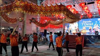 Aktrasi Naga liong pada acara mooncake festival di Buddhis Center Samarinda day 2 [upl. by Romeyn]